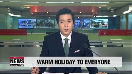 President Moon wishes warm Christmas holiday to everyone