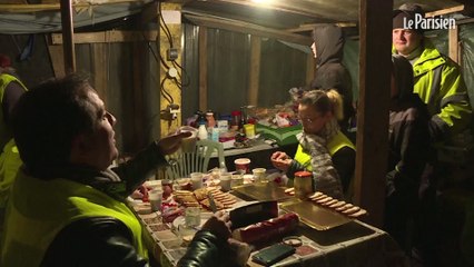 Le réveillon solidaire des Gilets Jaunes