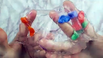 Clear Slime Pencil Lip Balm Mixing