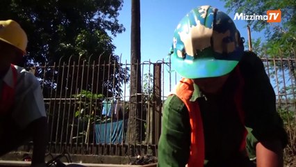 ရန္ကုန္ မီးရထားလမ္းပိုင္းမ်ား စတင္အဆင့္ျမွင့္ေနၿပီ