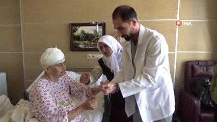 93 Yaşındaki Hastanın Kafatasında Limon Büyüklüğünde Kitle Çıkarıldı