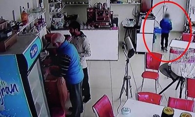 Suçuna çocuğu da alet etti