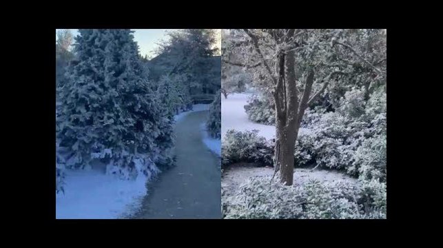 Pour Noël, Kim Kardashian a fait neiger sur la Californie