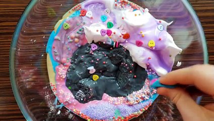 Mixing Old Slime With Stuff in Balloons and Glue in Cups