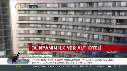 Dünyanın ilk yer altı oteli