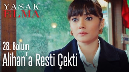 Zeynep Alihan'a resti çekti - Yasak Elma 28. Bölüm