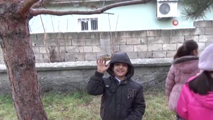 Öğrenciler Geri Dönüşüm Malzemelerinden Kuş Evleri Yaptı