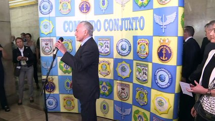 Temer faz último discurso de Natal