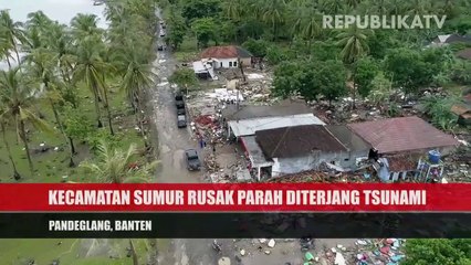 Kerusan Wilayah Sumur dari Udara