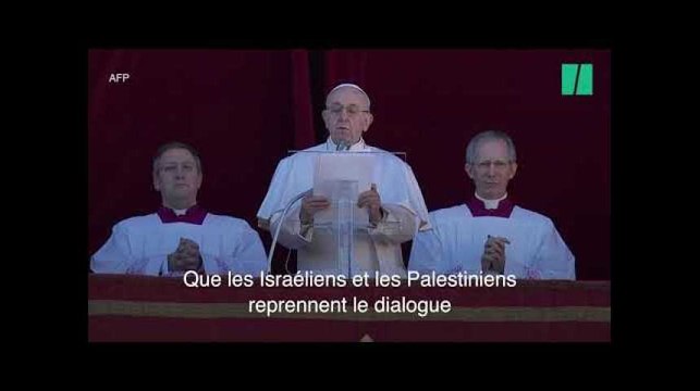 Dans son Urbi et orbi , le pape François prie pour les réfugiés syriens