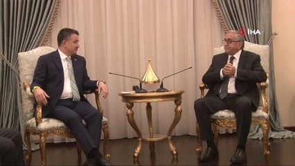 Tarım ve Orman Bakanı Pakdemirli KKTC Cumhurbaşkanı Akıncı ile Görüştü
