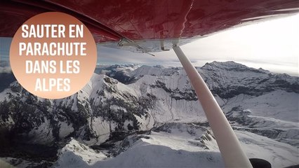 Défi Insta : le saut dans les Alpes suisses