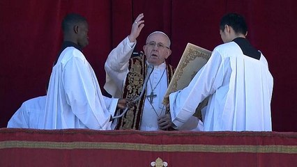 Le message du pape François pour Noël