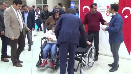Kahramanmaraş'ta 67 Engelli Akülü Arabalarla Sevindirildi