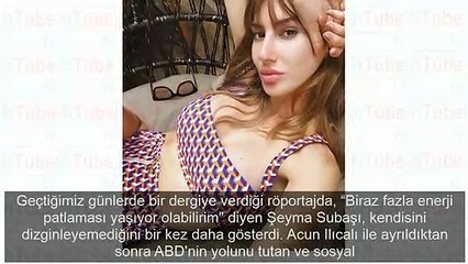 Şeyma Subaşı'dan olay fotoğraf! Amuda kalkıp bikiniyle poz verdi