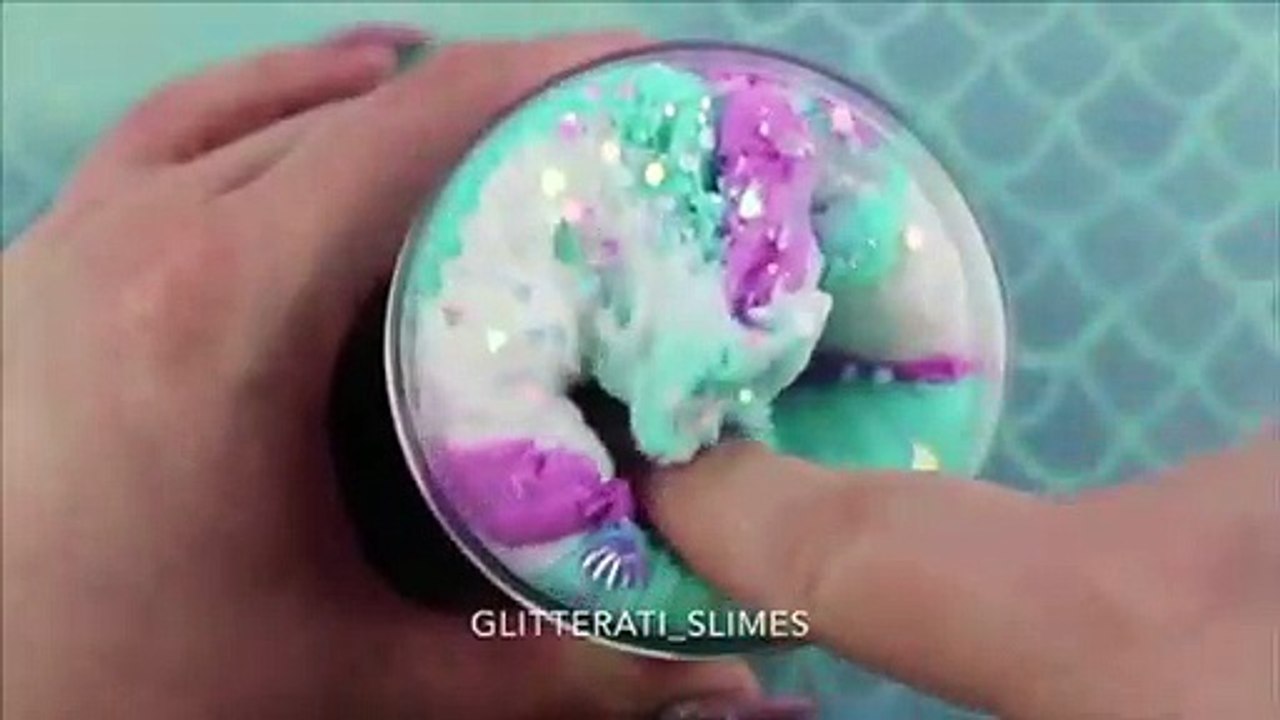 Vibrant Swirled Cloud Slime