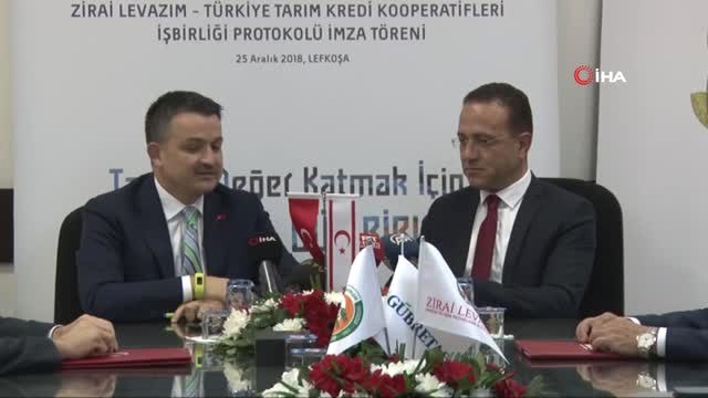 Tarım ve Orman Bakanı Pakdemirli Kkktc'de- Tarım ve Orman Bakanı Bekir Pakdemirli: - Biz Bu...