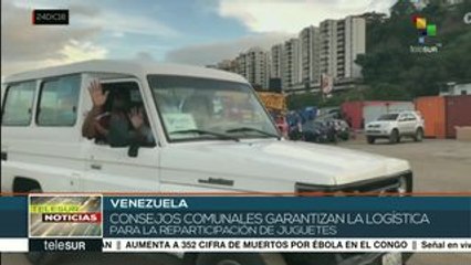 Venezuela desafía el bloqueo y entrega juguetes a los más vulnerables