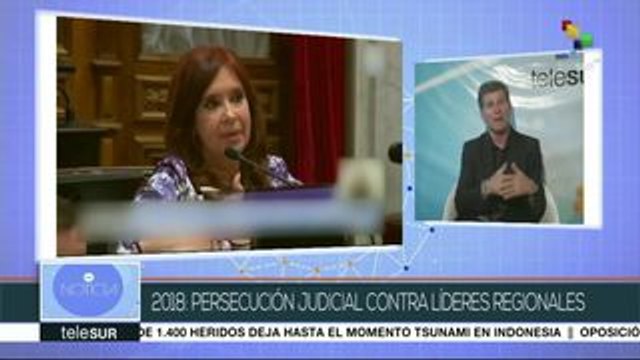 Cristina Fernández, otro caso de persecución judicial contra líderes