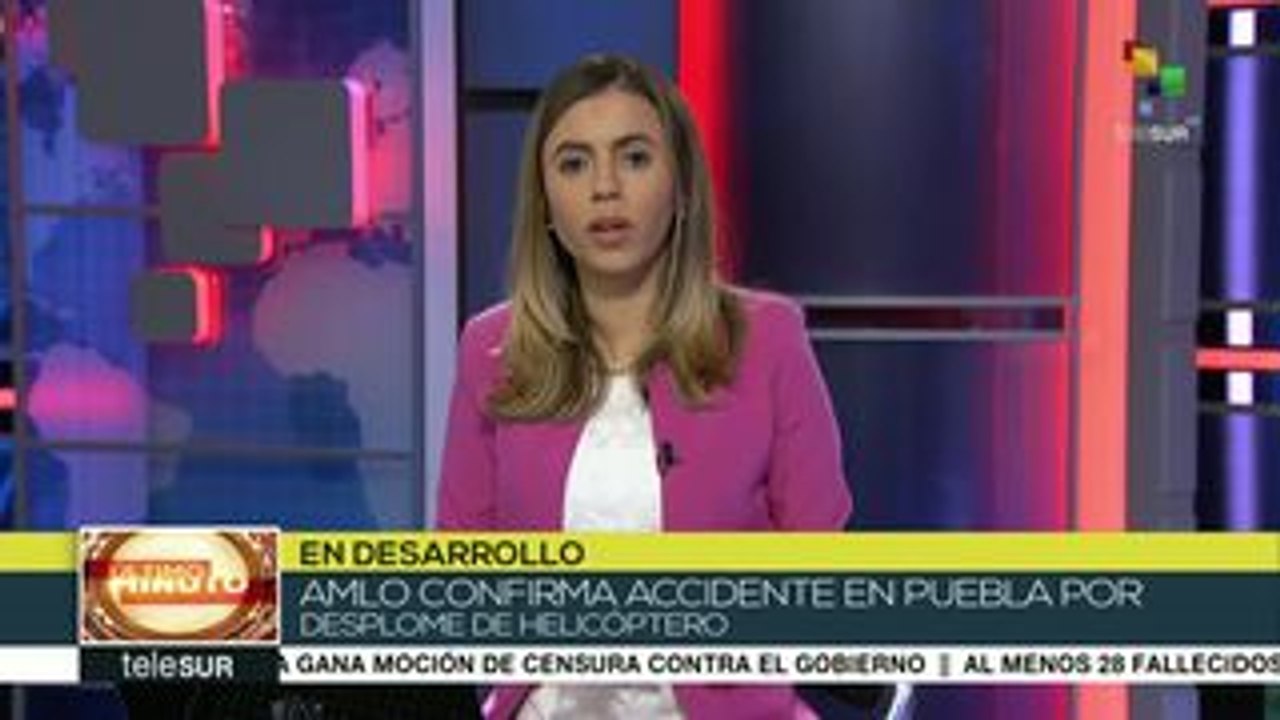 México: mueren gobernadora de Puebla y exgobernador en accidente aéreo