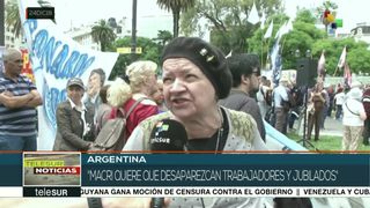 Argentina: jubilados denuncian no tener con qué celebrar la Navidad