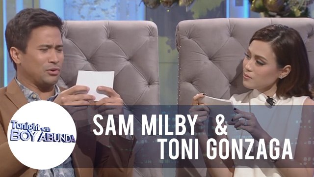 TWBA: Fast Talk with Sam Milby and Toni Gonzaga