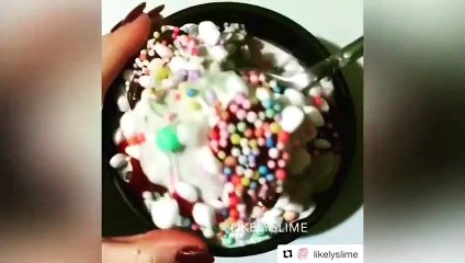 Food Slime ASMR 2018 || The Best Food Slime ASMR Mixing All The Time #536