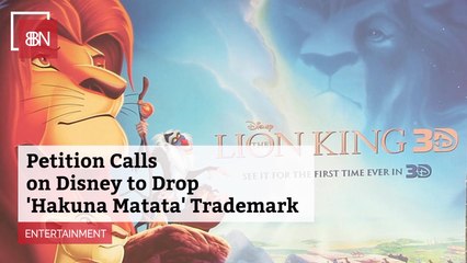 Hakuna Matata Is That The Way It Shouldn't Be