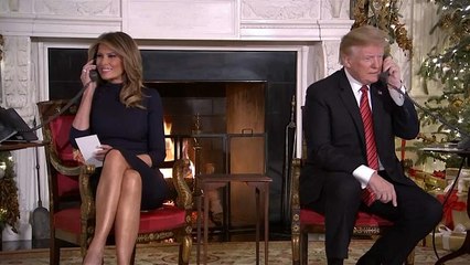 Trump a criança de sete anos: "Ainda acreditas no Pai Natal?"