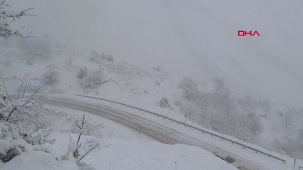 Kar Yağışı Domaniç'te Vatandaşlara Zor Anlar Yaşattı