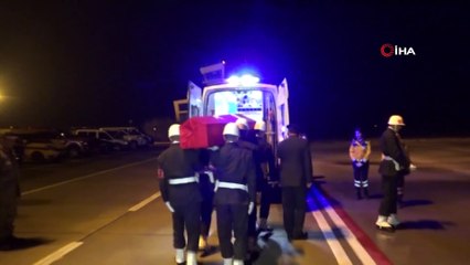 Şehit asker için tören düzenlendi