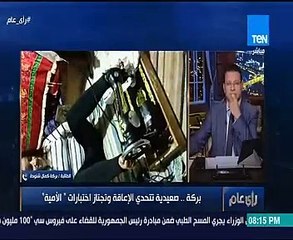 بركة شنودة:نفسى أقابل الرئيس وتعلمت الكتابة بأصابع القدم منذ الصغر