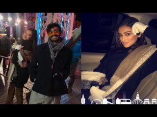 شوق الهادي تسافر لندن مع حسن العطار وتتجول بالشوارع وتذهب الملاهي