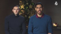 La felicitación navideña de los jugadores del Real Madrid de baloncesto
