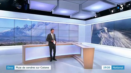 Etna : pluie de cendres sur Catane