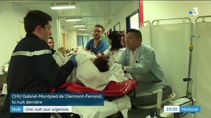 Aux urgences, patients et personnels médicaux passent un Noël un peu particulier