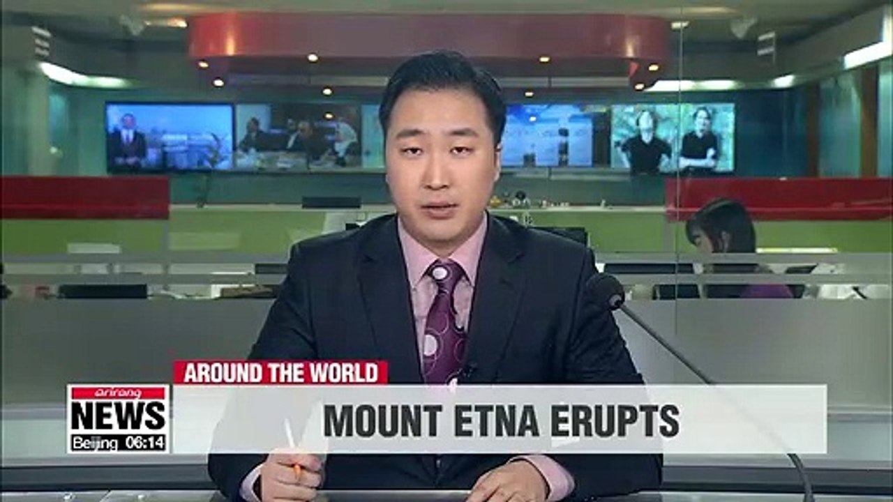 Eruption at Mt. Etna shakes Sicily