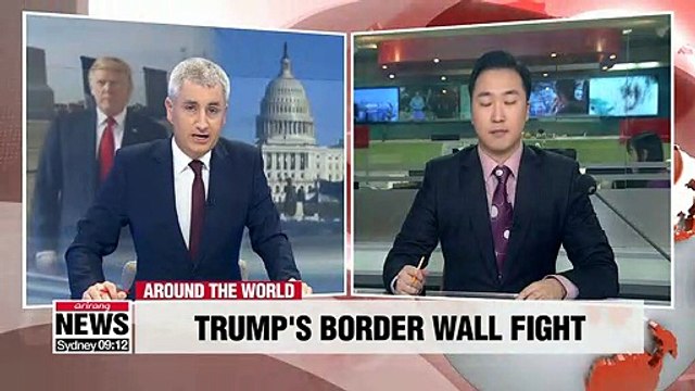 Trump vows not to reopen U.S government until wall funding is secured