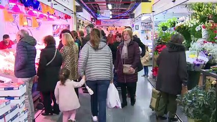 Compras de última hora y platos preparados protagonizan el día de Nochebuena