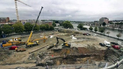Chantier du Grognon: l'avancement en vidéo