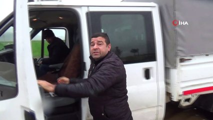 Göle dönen Adıyaman’da araçlar mahsur kaldı