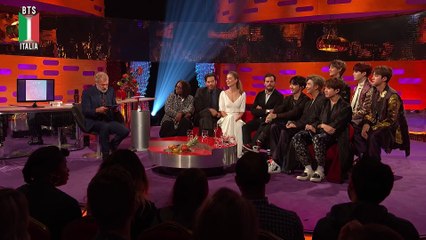 [SUB ITA] BTS meet Graham!! - BBC