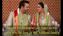 very latest celebrity news !!Mukesh Ambani Gift to Anand Piramal