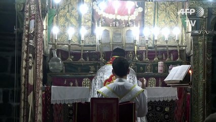 المسيحيون في مدينة دياربكر التركية يحتفلون بعيد الميلاد