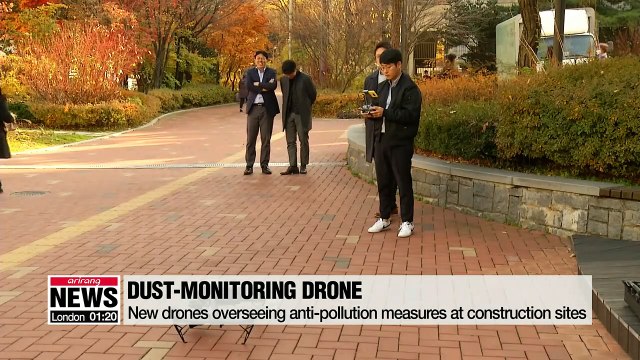 Using drone technology to clear up skies from fine dust clouds