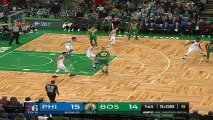 Philadelphia 76ers at Boston Celtics Raw Recap