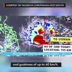 Télécharger la video: Tropical Depression Usman brings rain to Visayas, Mindanao | Midday wRap