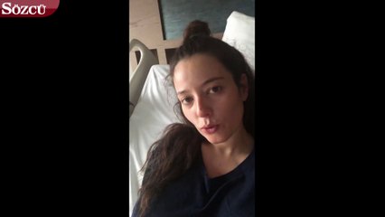 Pelin Akil hastane odasından paylaştı
