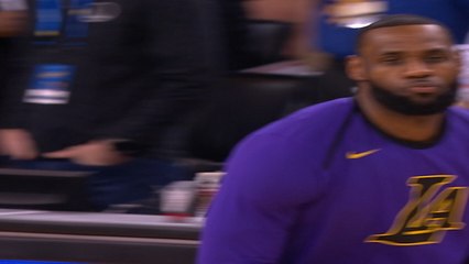 Los Angeles Lakers at Golden State Warriors Raw Recap