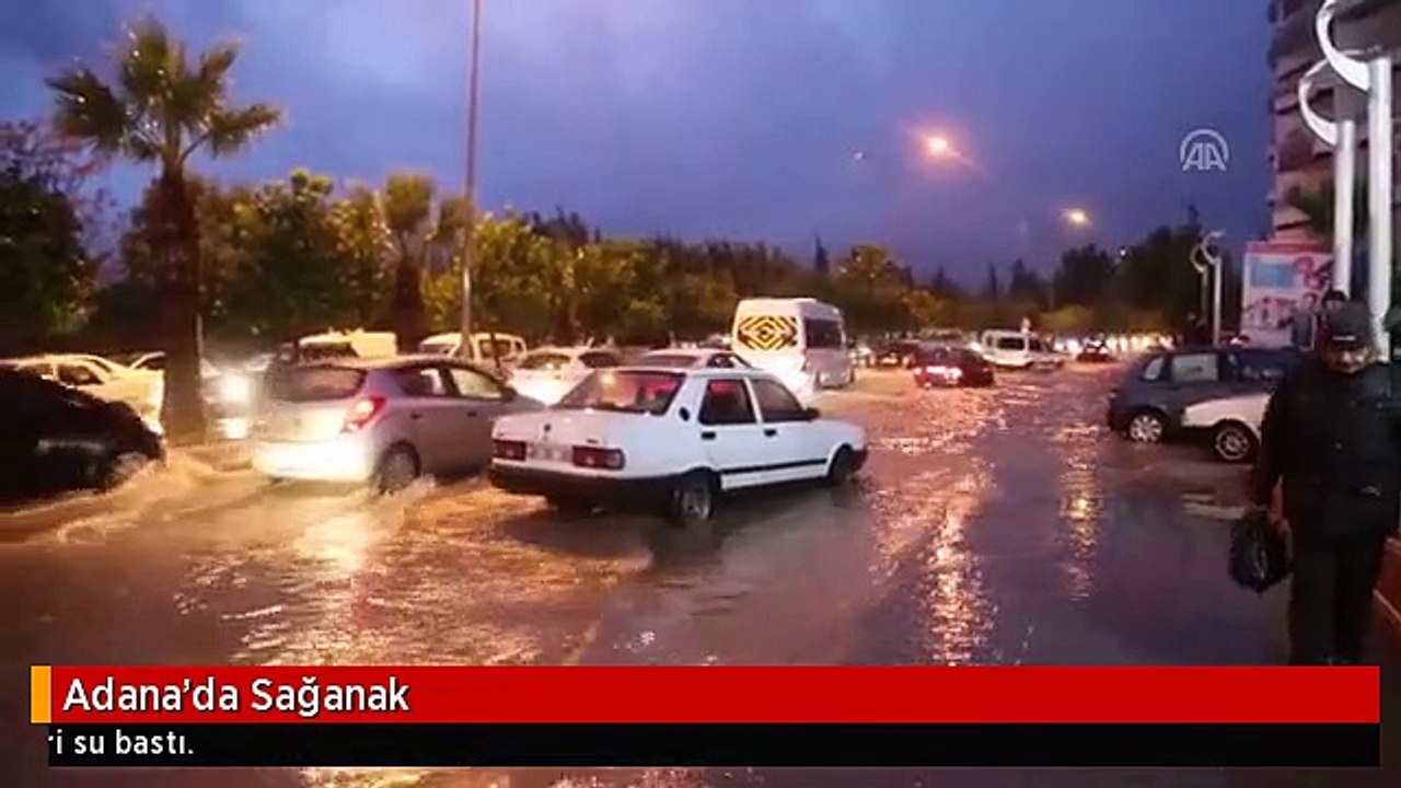 Adana'da Sağanak